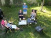 Op de camping in Die (Drome, Frankrijk) met Lidy en Peter Meyers.