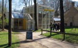 De ingang van de ambachtelijke brouwerij op het terrein van het Openlucht Museum.