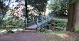 Het oude bruggetje, de verbinding tussen de Waldparkplatz en het dorp.