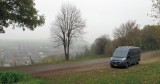 Parkeerplekje op de Gulpenerberg boven het stadje Gulpen.