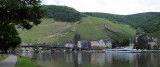 Bernkastel op de rechteroever van de rivier