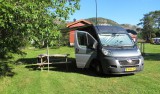 Camping Holmset aan rv17, 45km boven Steinkjer.