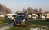 Op de camperplaats in Goch.