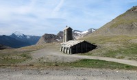 Het kerkje op de Col de lÍseran.