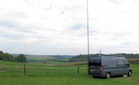 Op de kleine boerencamping op de Gulpenerberg.