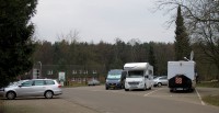 Overnachting bij het Vogelpark in Walsrode.