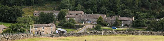 In de Yorkshire Dales.