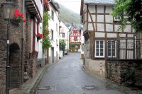 Romantische straatjes in het oude Ediger.