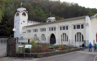 De Jugendstil waterkrachtcentrale in Heimbach.