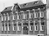 De verdwenen St.-Michaëlschool uit 1907, aan het A-plein 3-7 in Zwolle.