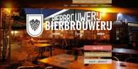 Stemmige foto, de voorkant van de website van de brouwerij.