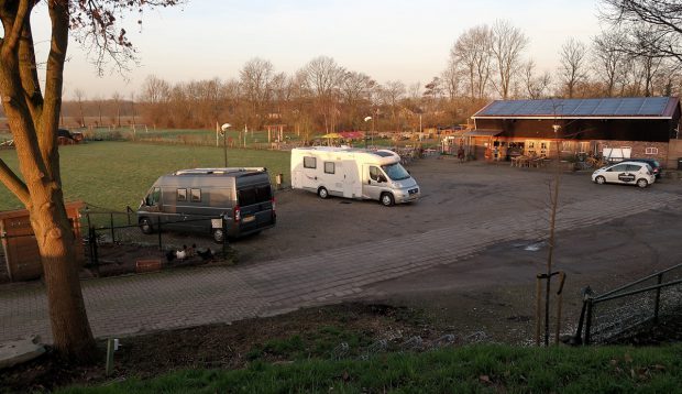 Ochtendzonnetje op zaterdag rond 07.00 uur...