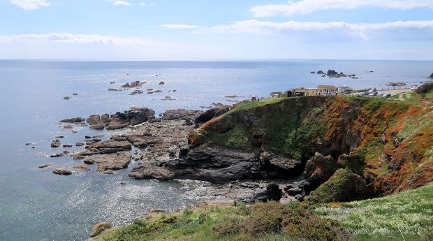 Lizard Point, het zuidelijkste puntje van Engeland.