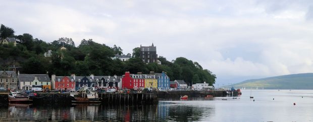 Blik op Tobermory.