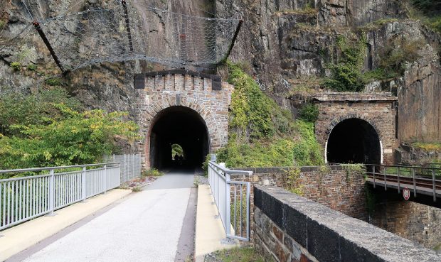 De eerste fietstunnel!