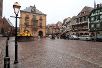 Obernai: het marktplein.