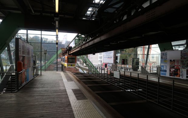 Op station Hauptbahnhof. Van hieruit wandelen we het centrum in.