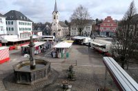 Er is markt op de Markt in Wipperfürth...