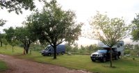 Camping de l'Aigle - Campasun, 300m lopen van het dorpje Aiguines.