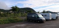 Camperplaats in Digne-les-Bains.