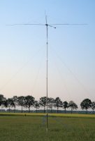 Joeri's Cobweb-antenne voor de banden 10 t/m 40m.