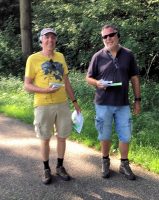 Jan Reint en Hans met veel plezier onderweg. (Foto Arbo PH0AS)