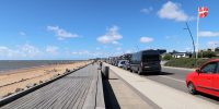 Het Noordzeestrand aan de Deense westkust.