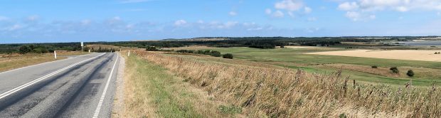 Het Deense kustlandschap.