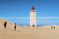 Hier stuift het zand op zijn ergst, je staat in de volle wind.