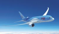 We vliegen met de nieuwe Dreamliner van Tui, een Boeing 787-8 met callsign PH-TFK.