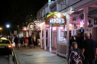 In Duval Street, het kloppend hart van Key West.