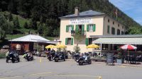 Bovenop de Col de la Forclaz (1500m).