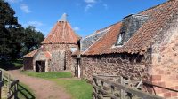 De oude watermolen Preston Mill.