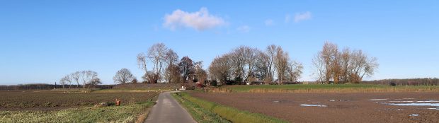 Oud Kraggenburg, een voormalig eilandje met een vuurtorenwoning erop. We hadden er nog nooit van gehoord!