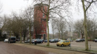 Op de Turfmarkt vind je ook de bekende Zwolse watertoren. In 2018 verbouwd, nu voorzien van een aantal appartementen in én om de bovenkant van het gebouw.