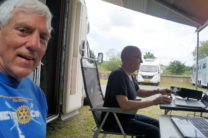 Peter PA2PME, actief in de 40m-band.