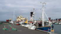 De haven van Bagenkop, het meest zuidelijke plaatsje.