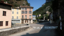 We verlaten Pont-en-Royan in de richting van de Gorges de la Bourne.