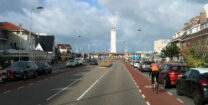 De vuurtoren in Noordwijk aan Zee.