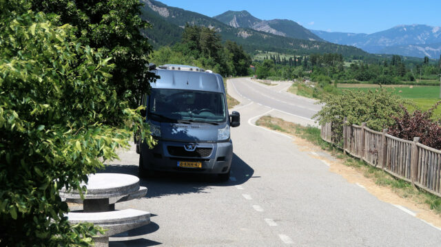 In de Drome zijn veel aardige picknick-plekjes, zowel langs de grtere wegen als langs binnenwegen.