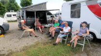 Wim en Anny zijn er nu ook met hun VW-camper.