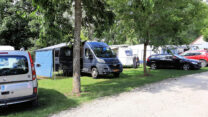 Op de camping in Dole.