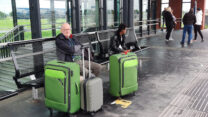 Wachten op station Kampen-Zuid...