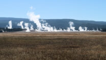Yellowstone heeft heel veel geisers en fumaroles...