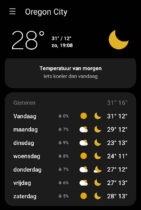 Het weer voor deze week!