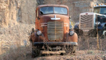 Dodge vrachtauto uit 1947.