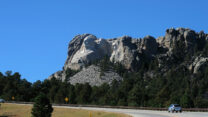 De 4 presidenten in Mount Rushmore.