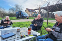 Koffie, een slaatje, straks gaan we uit eten!