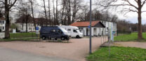 Plek 1 en 2 naast het toiletgebouw in Bad Meinberg-Horn.