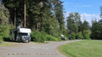 Op camping Bay View State Park bij Burlington (WA).